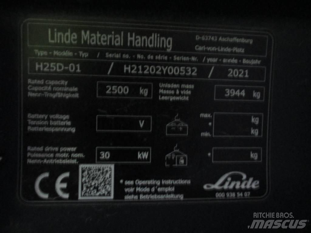 Linde H25D Дизельні навантажувачі