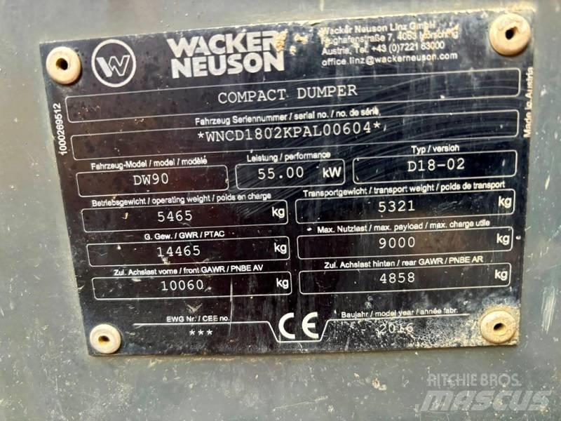 Wacker Neuson DW 90 Міні самоскиди