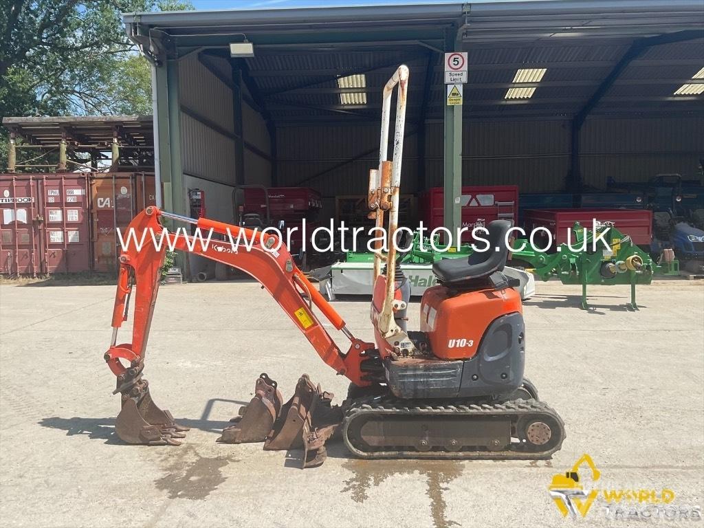Kubota U 10-3 Міні-екскаватори < 7т
