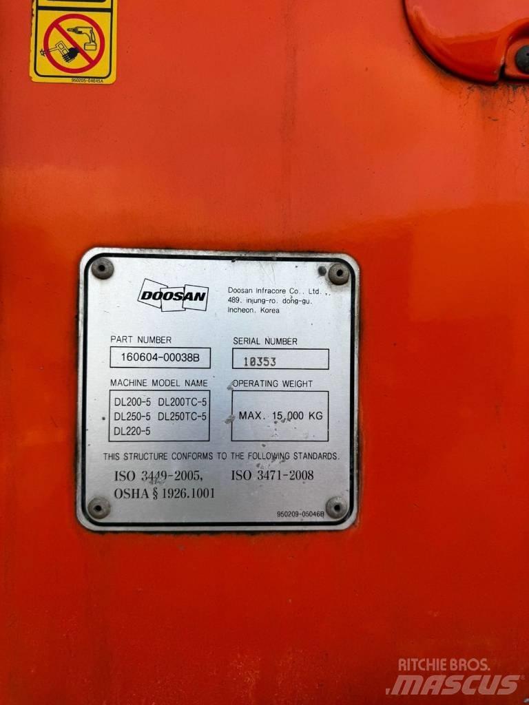 Doosan DL250-5 Фронтальні навантажувачі