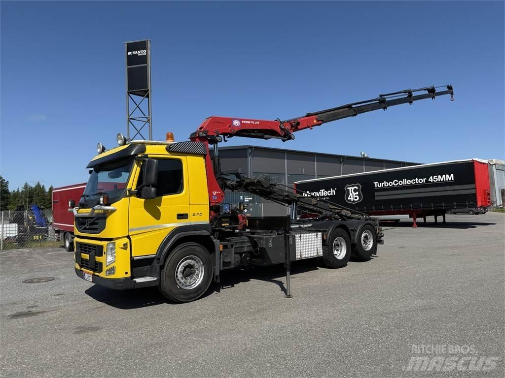 Volvo FM 370 6X2 Автокрани