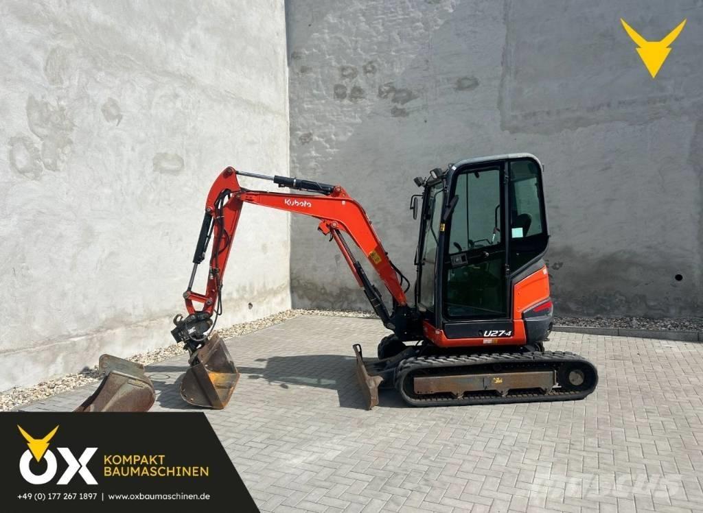 Kubota U 27-4 Міні-екскаватори < 7т