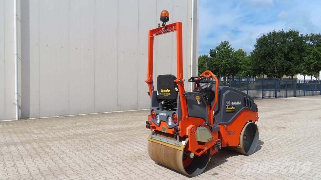 Hamm HD8 VV Котки тротуарні