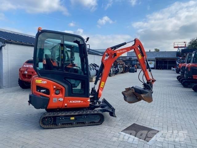 Kubota KX 019-4 Міні-екскаватори < 7т