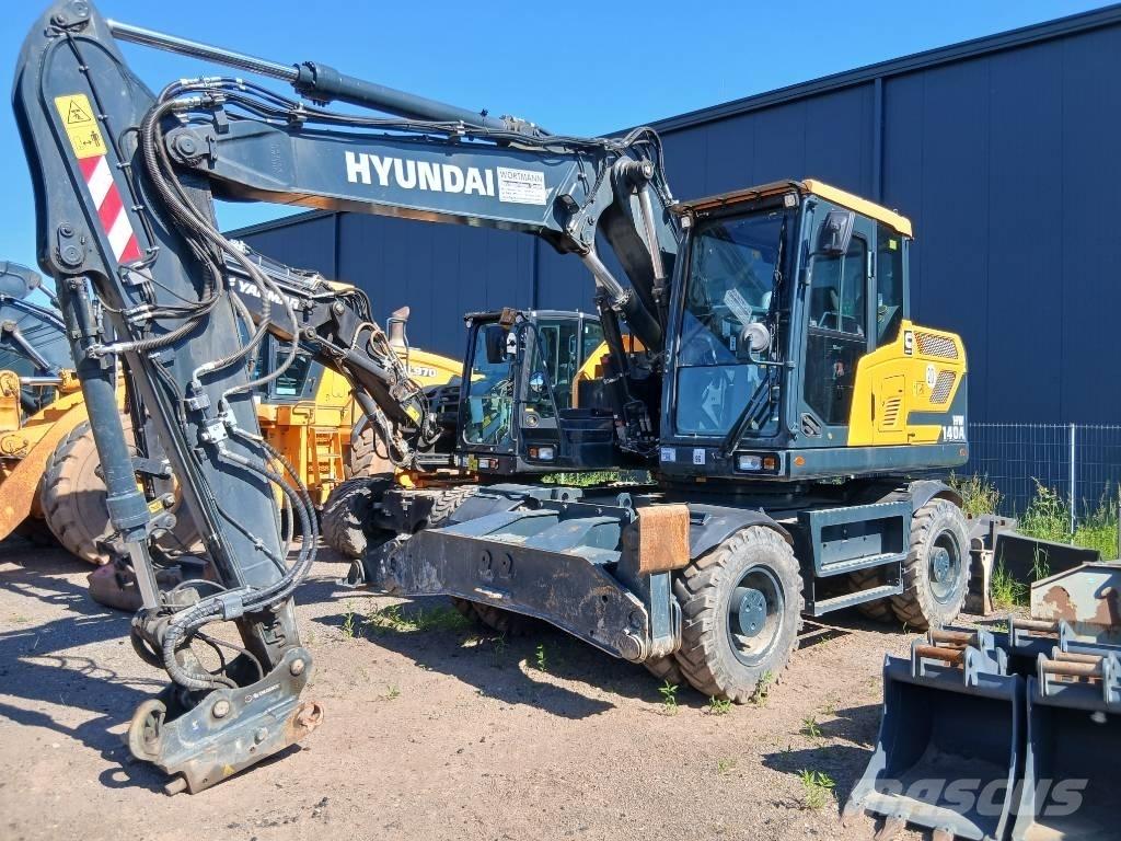 Hyundai HW 145 Колісні екскаватори