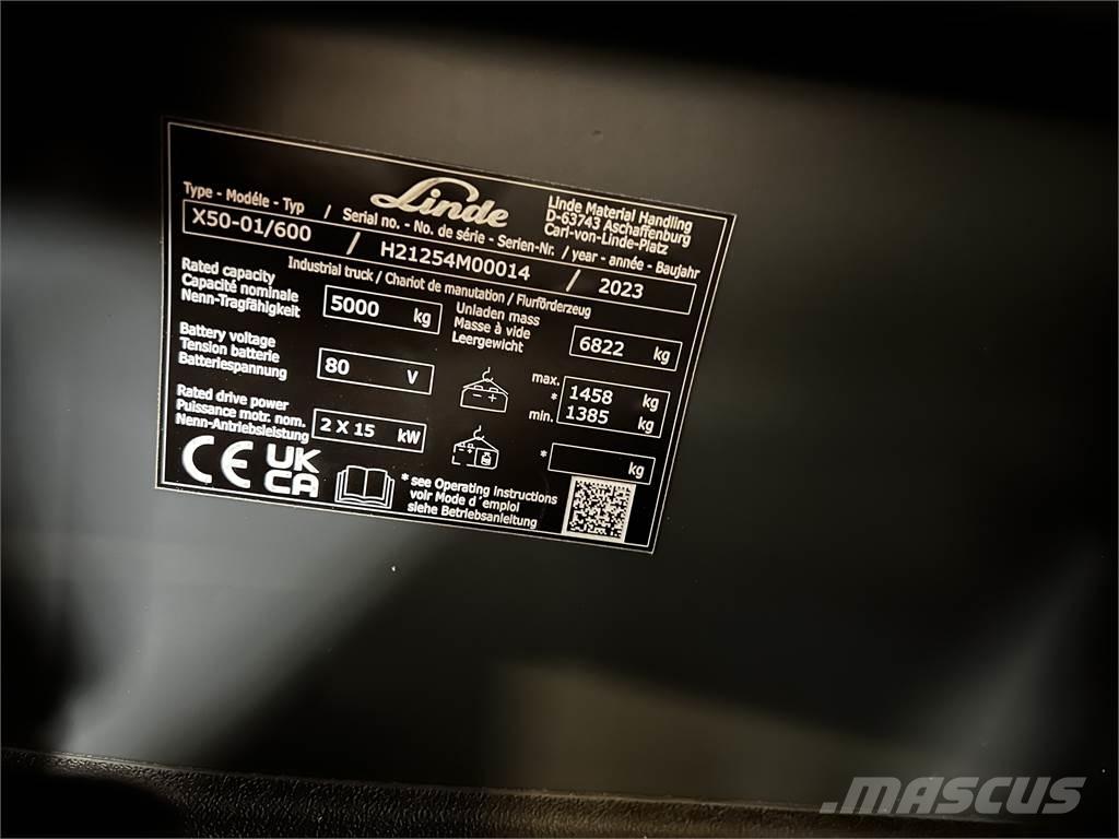 Linde X50 Електронавантажувачі