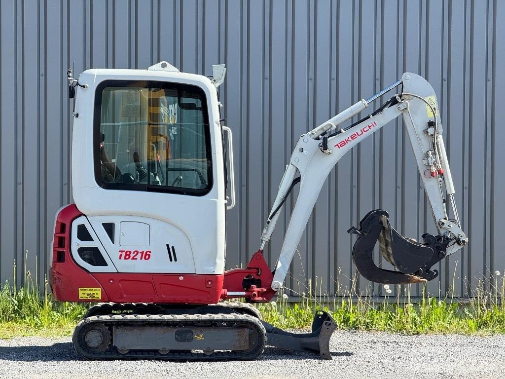Takeuchi TB 216 Міні-екскаватори < 7т
