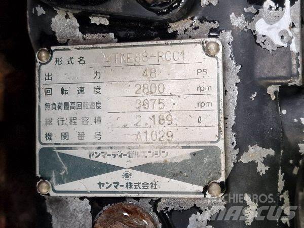 Yanmar 4TNE88-RCC1 Двигуни