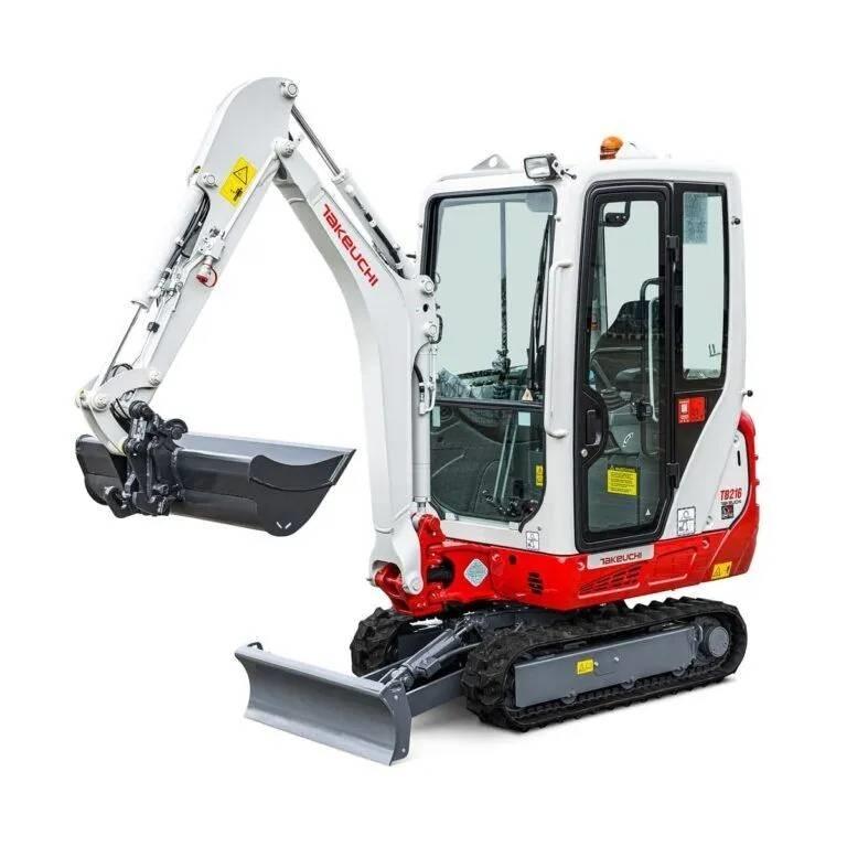 Takeuchi TB216 Міні-екскаватори < 7т
