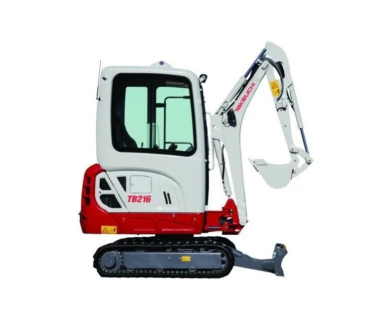 Takeuchi TB216 Міні-екскаватори < 7т