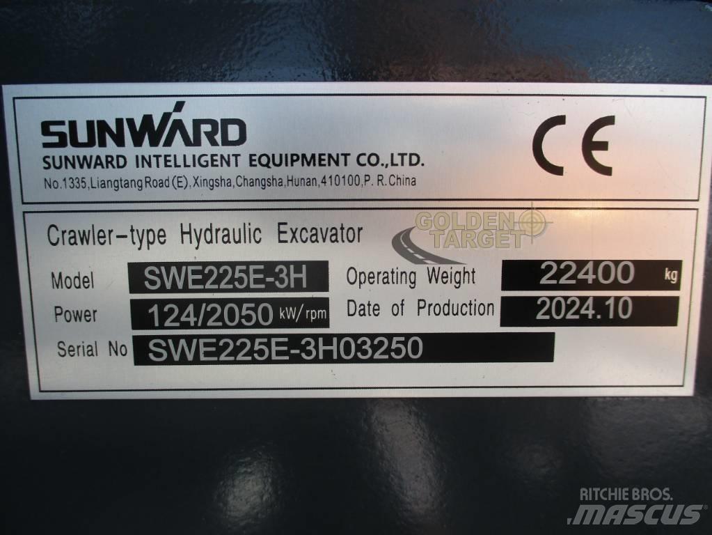 Sunward SWE 225E-3H Гусеничні екскаватори