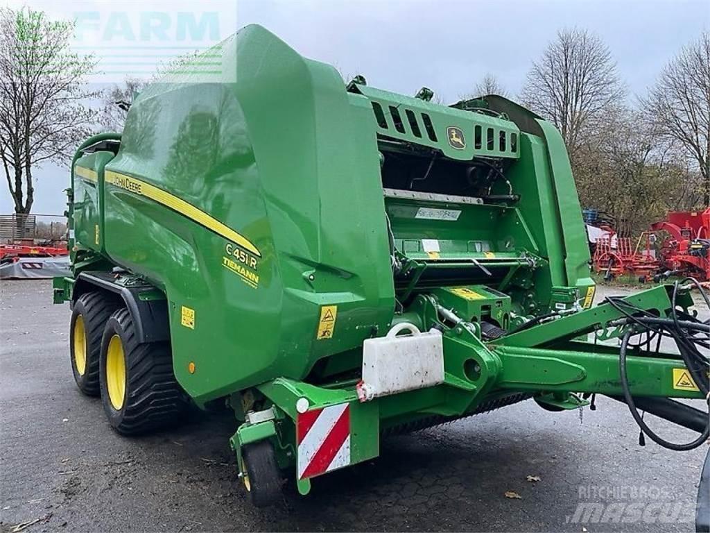 John Deere c451r Тюкові прес-підбирачі
