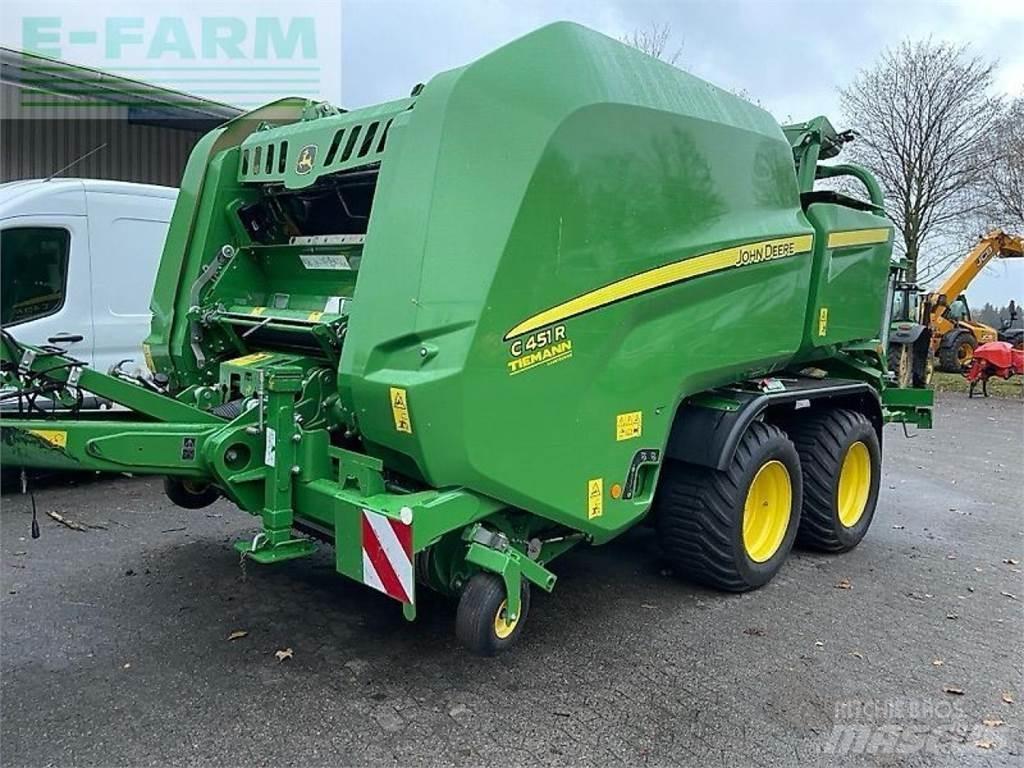 John Deere c451r Тюкові прес-підбирачі