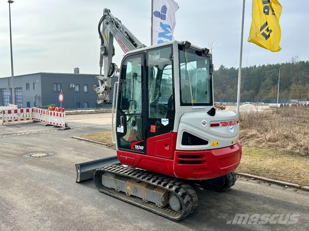 Takeuchi TB 240 Міні-екскаватори < 7т