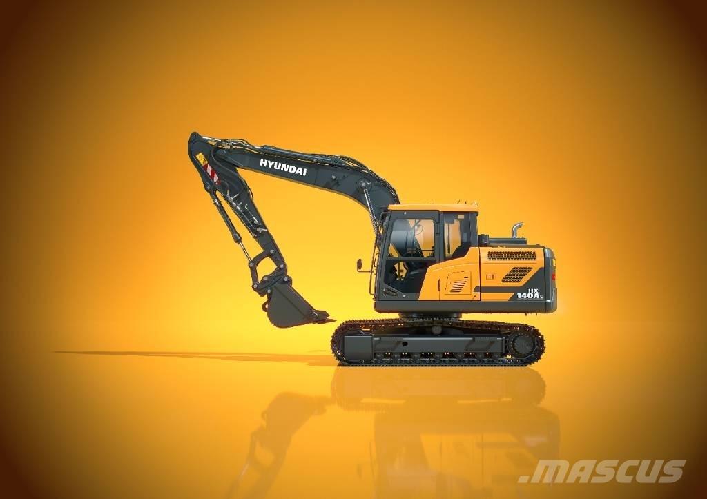 Hyundai HX 140 AL Гусеничні екскаватори