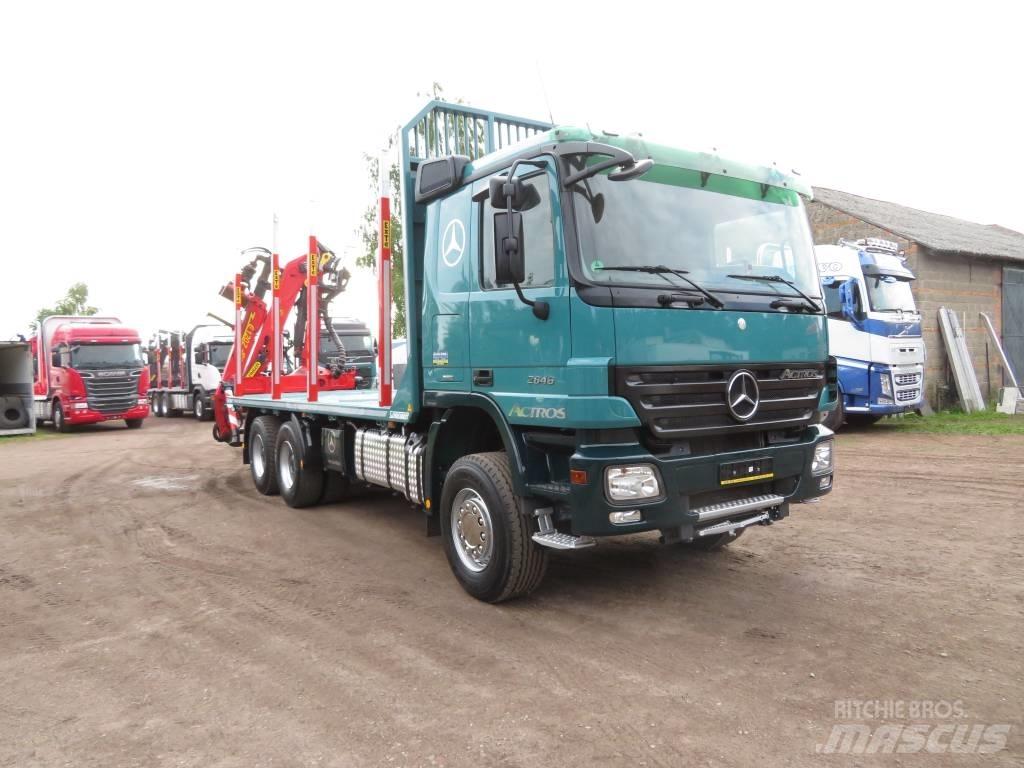 Mercedes-Benz 6X4 Лісовози