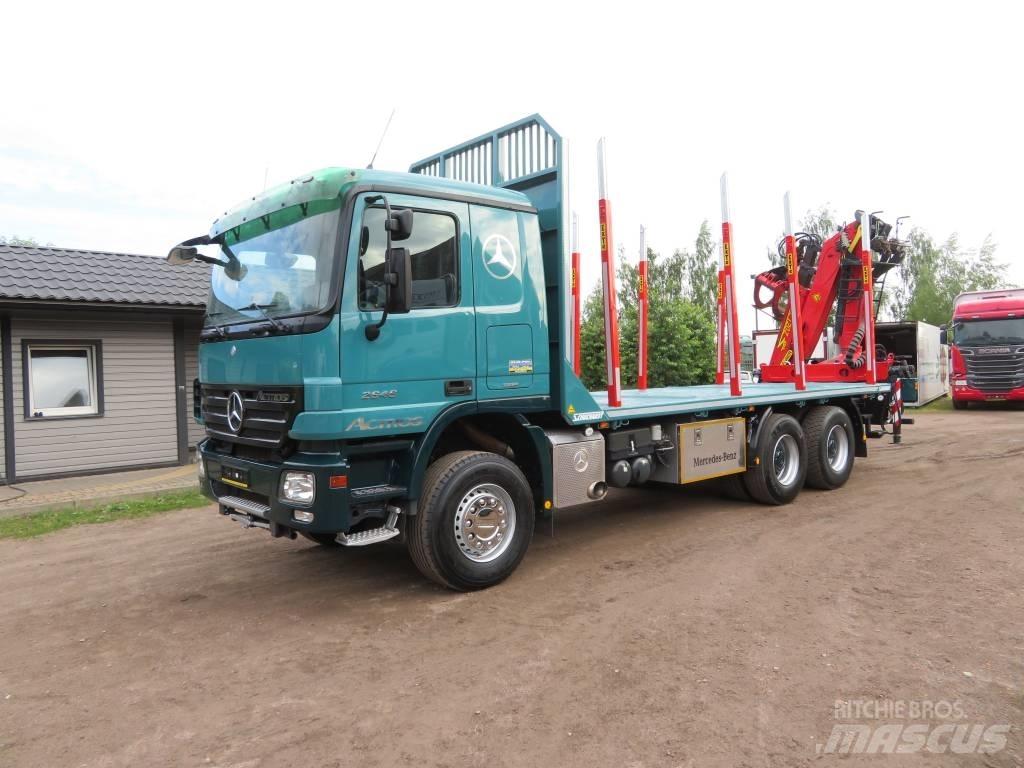 Mercedes-Benz 6X4 Лісовози
