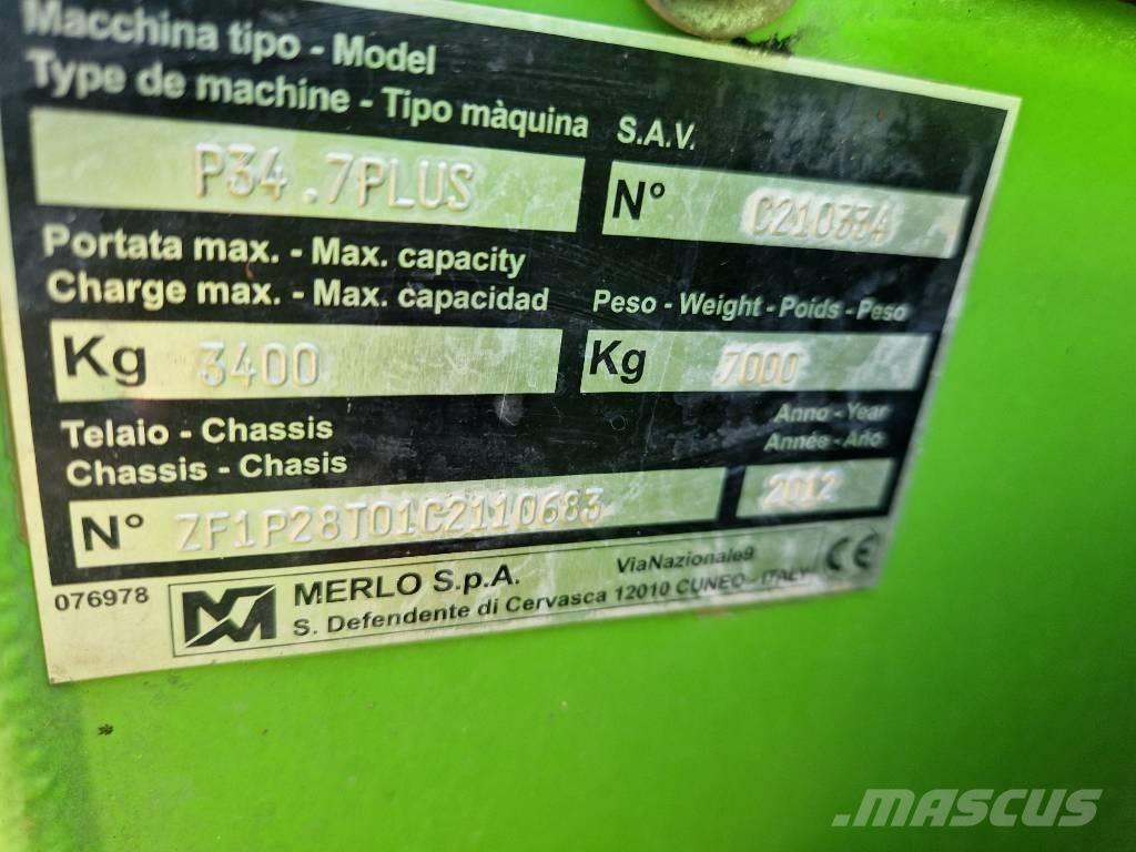 Merlo P 34.7 Plus Телескопічні навантажувачі