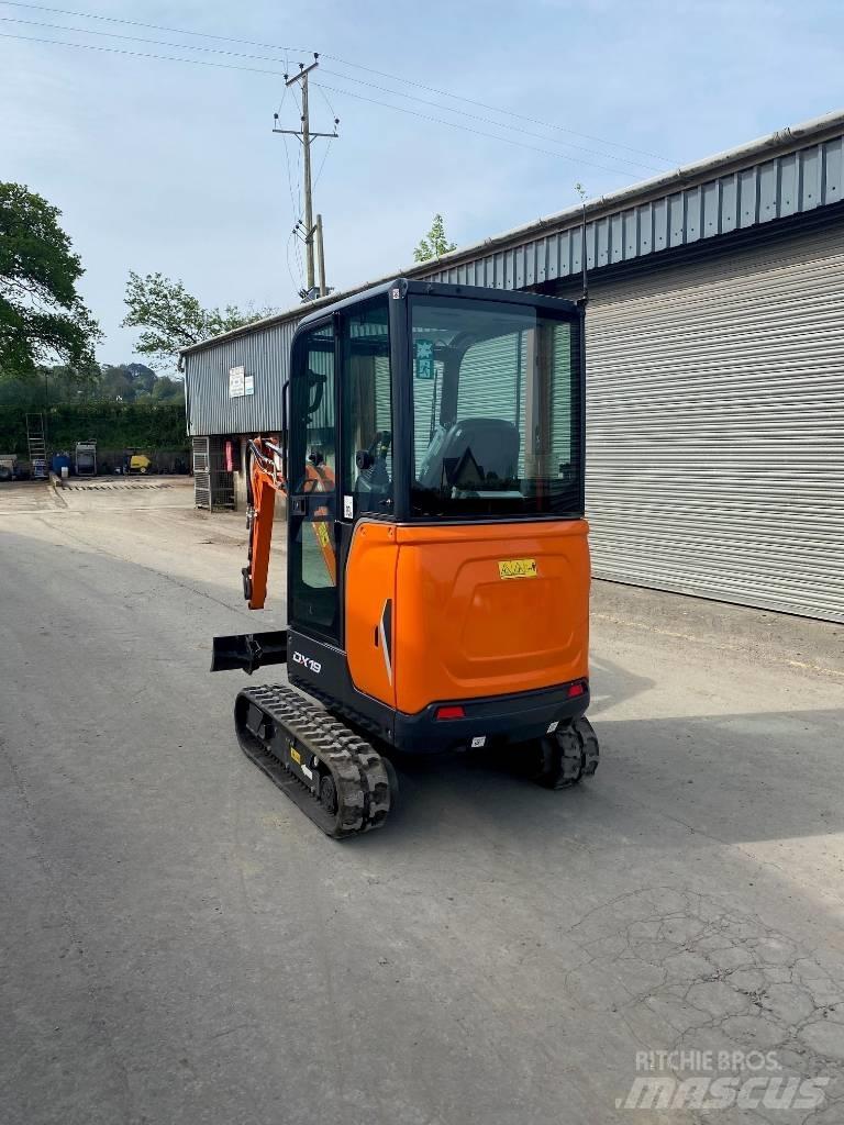 Doosan DX 19 Міні-екскаватори < 7т
