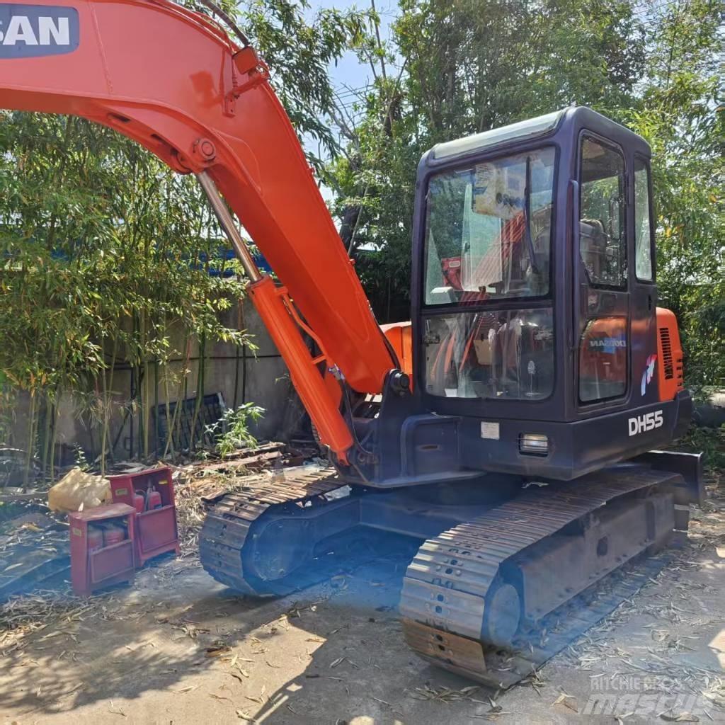 Doosan DH 55-V Міні-екскаватори < 7т
