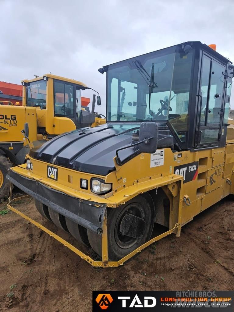 CAT CW 34 Пневматичні катки