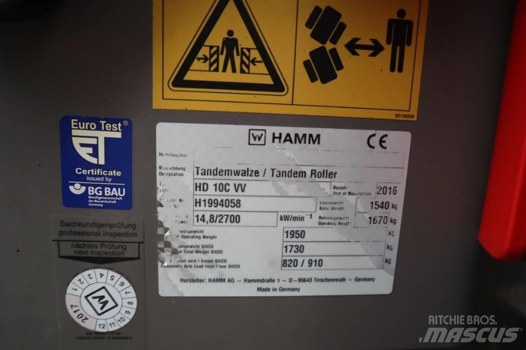 Hamm HD 10C VV Котки тротуарні