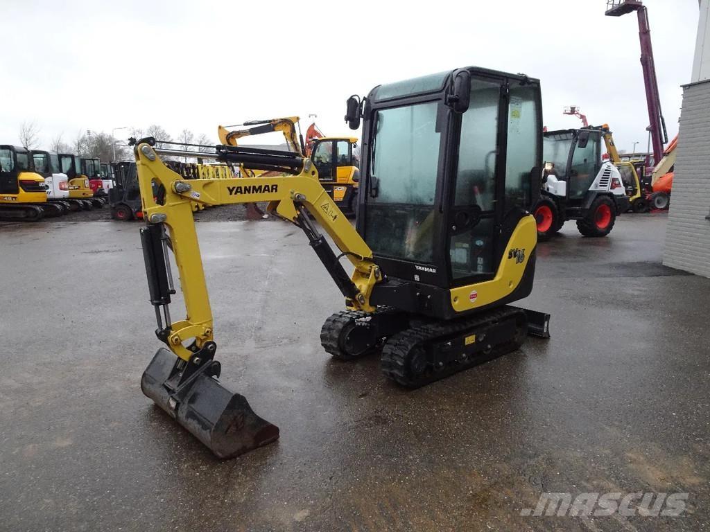 Yanmar SV16 Міні-екскаватори < 7т