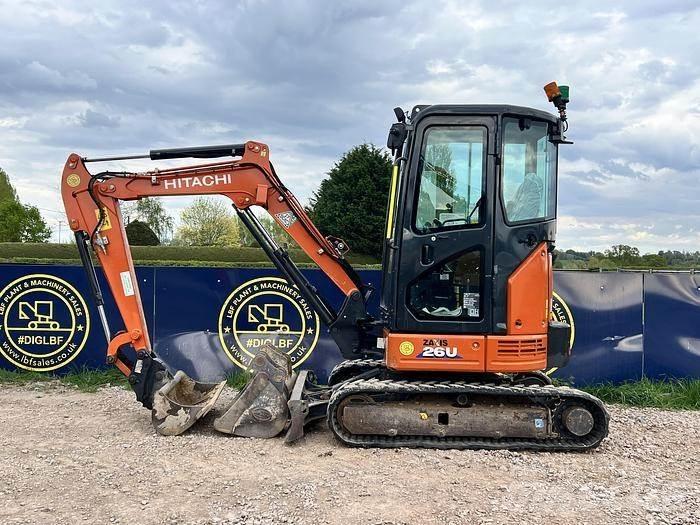 Hitachi ZX26U Спеціальні екскаватори