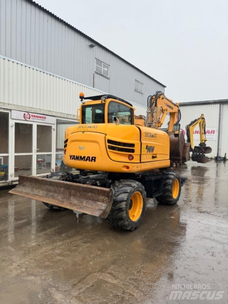 Yanmar B95W (40496) Колісні екскаватори