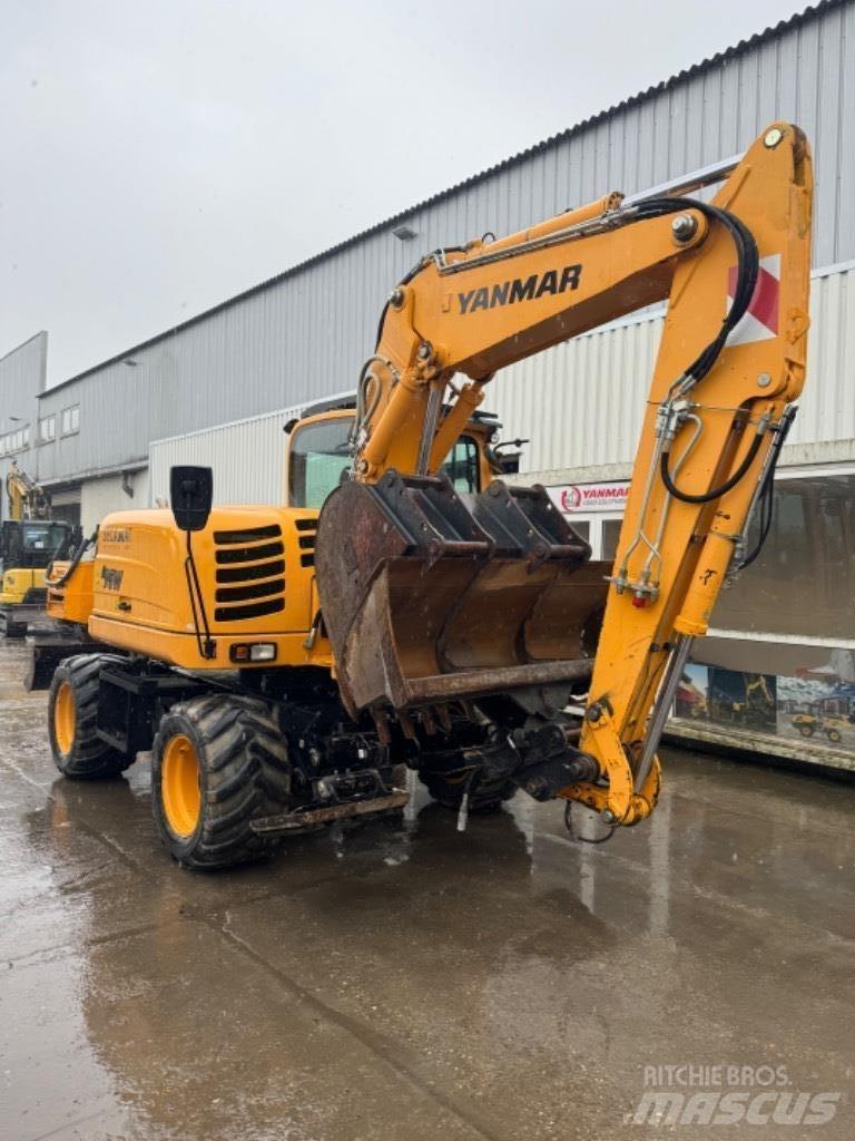 Yanmar B95W (40496) Колісні екскаватори
