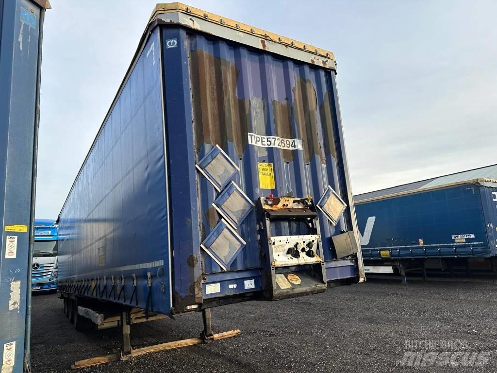 Krone SD MEGA-LINER Тентовані напівпричепи