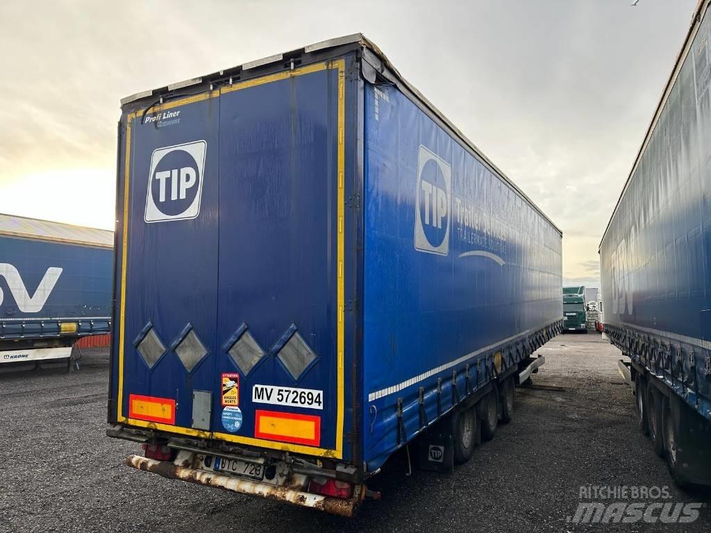 Krone SD MEGA-LINER Тентовані напівпричепи