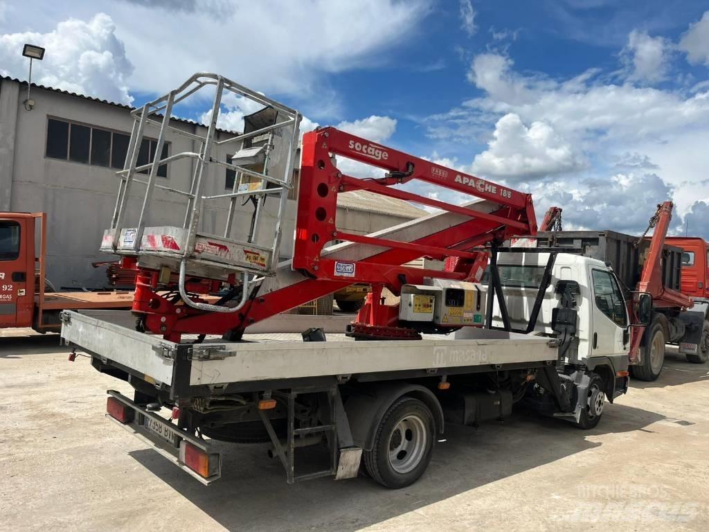 Mitsubishi Canter Вантажівки з гаковим підйомом