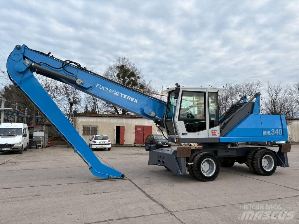 Fuchs MHL 340 C Перевантажувачі металобрухту/промислові навантажувачі