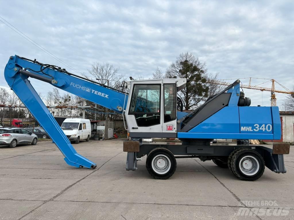 Fuchs MHL 340 C Перевантажувачі металобрухту/промислові навантажувачі