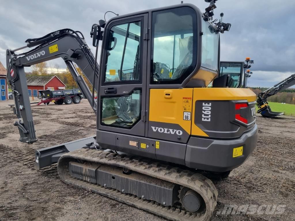 Volvo EC60E Міні-екскаватори < 7т