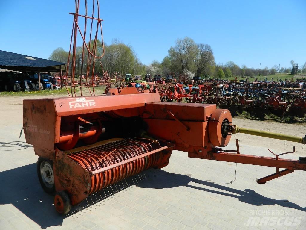 Fahr HD 400 Тюкові прес-підбирачі
