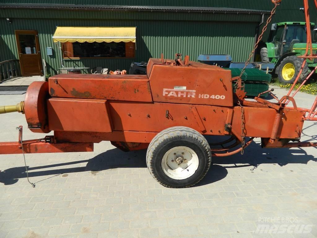 Fahr HD 400 Тюкові прес-підбирачі