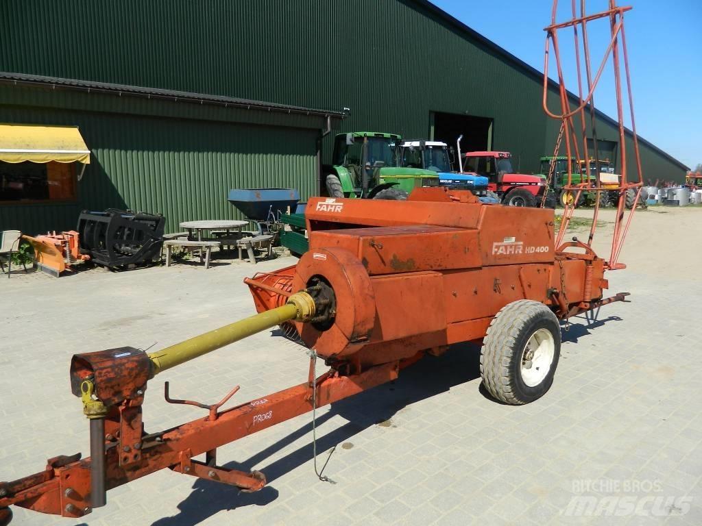 Fahr HD 400 Тюкові прес-підбирачі