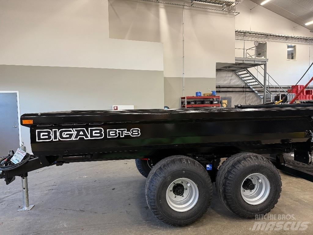 Bigab BT 8 HARDOX Самосвальні причепи