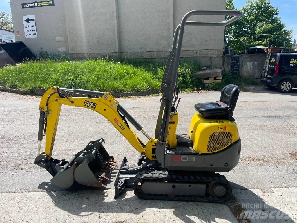 Wacker Neuson 803 Міні-екскаватори < 7т