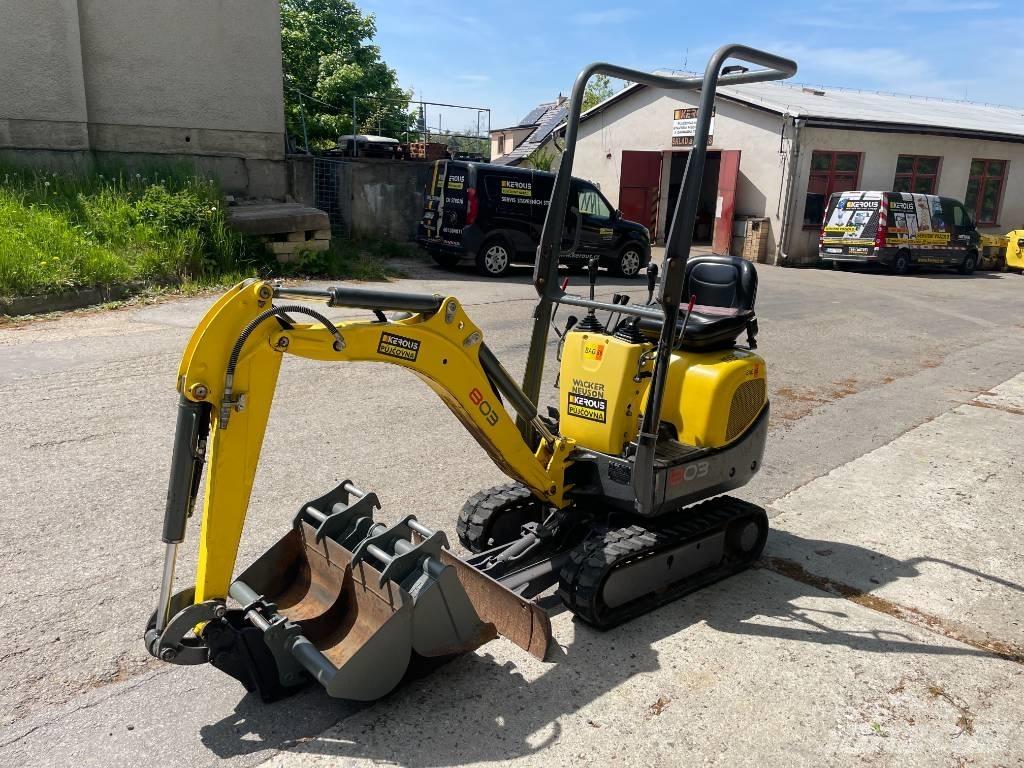 Wacker Neuson 803 Міні-екскаватори < 7т