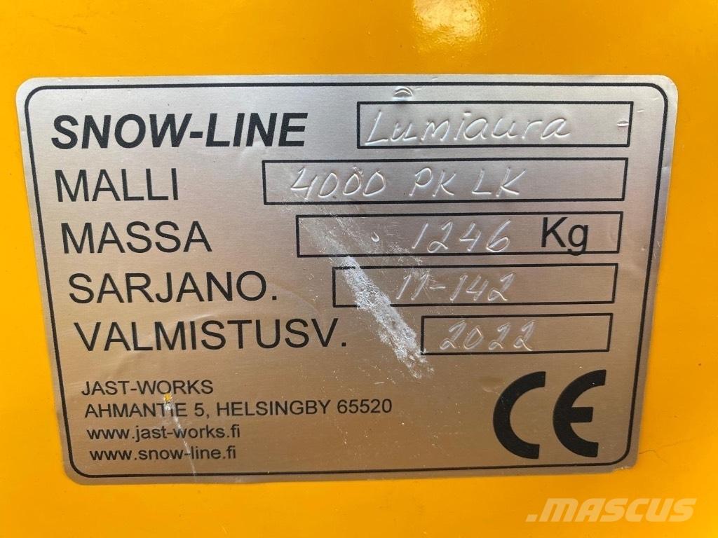 Snowline 4000 PK LK Снігоочищувальні ножі та плуги