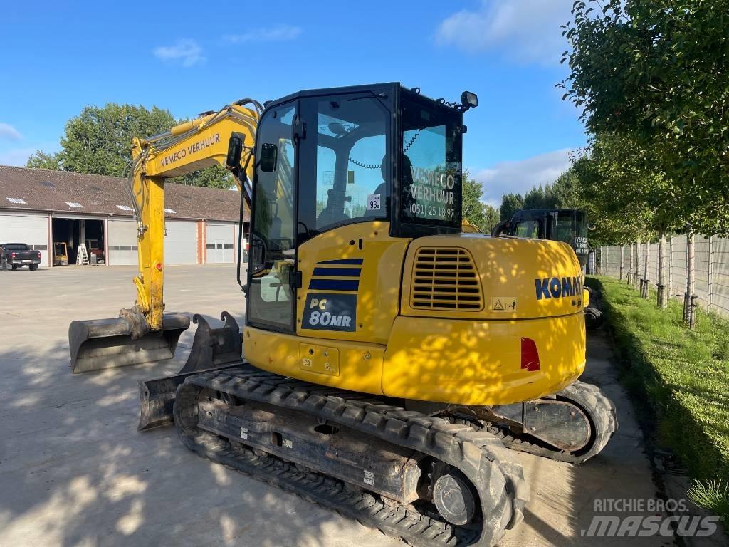 Komatsu PC 80 MR-5 Середні екскаватори 7т. - 12т.