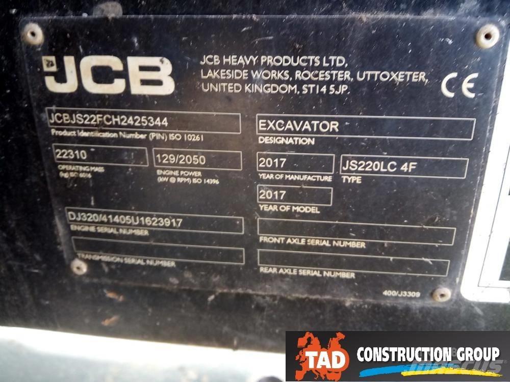 JCB JS 220 LC Гусеничні екскаватори