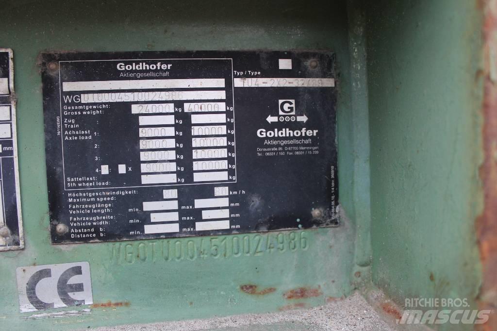 Goldhofer TU4 Низькорамні причепи