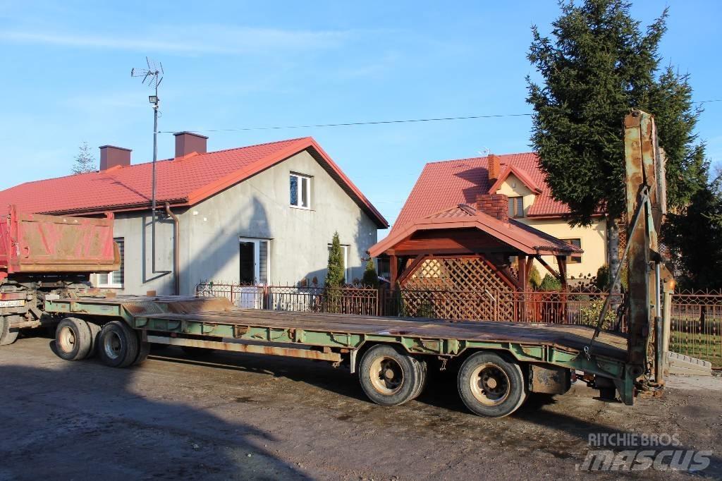 Goldhofer TU4 Низькорамні причепи
