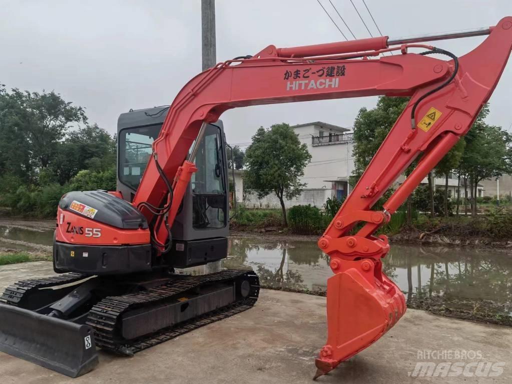 Hitachi ZX 55 UR Міні-екскаватори < 7т