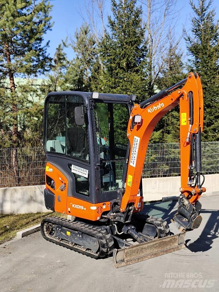 Kubota KX 019-4 Міні-екскаватори < 7т