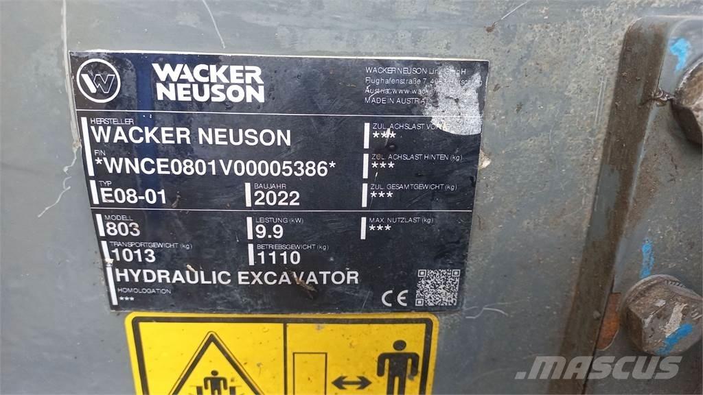 Wacker Neuson 803 Гусеничні екскаватори